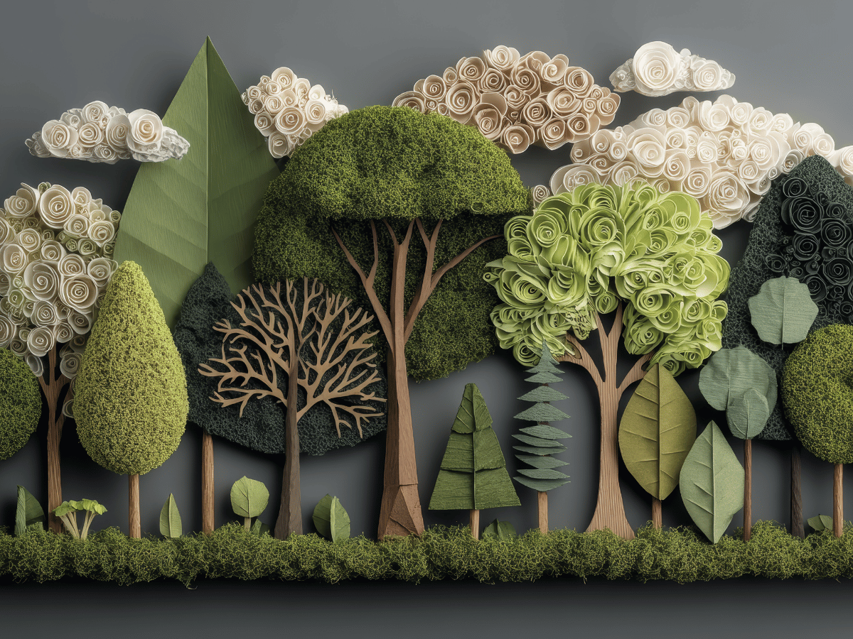 Zarif bir peyzaj tasarımı